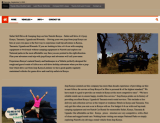 jeepkenya.com screenshot