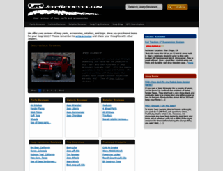 jeepreviews.com screenshot