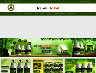 jeevanherbal.com screenshot