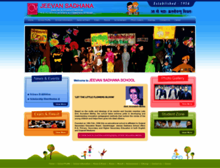 jeevansadhana.com screenshot