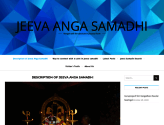jeevasamadhi.com screenshot