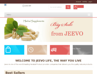 jeevolife.com screenshot