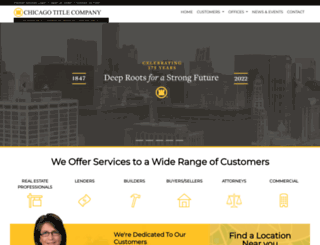 jeffchicagotitle.com screenshot