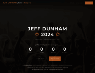 jeffdunham2021.com screenshot