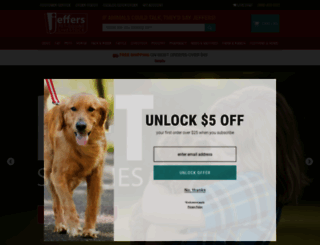 jeffers.com screenshot