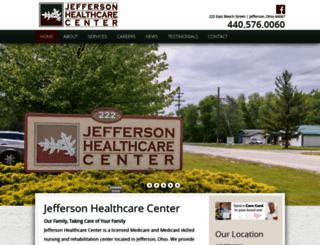 jefferson-healthcare.net screenshot
