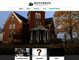 jeffersonbaptist.com screenshot