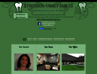 jeffersonfamilysmiles.com screenshot