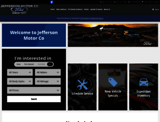 jeffersonmotorco.com screenshot