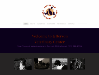 jeffersonvet.com screenshot