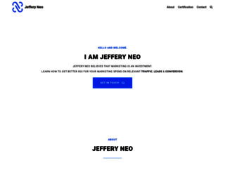 jefferyneo.com screenshot