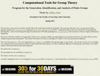 jeffreybarr.com screenshot