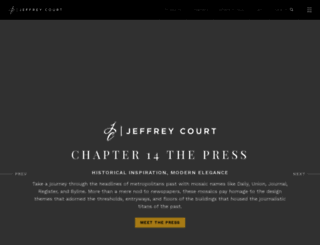 jeffreycourt.com screenshot
