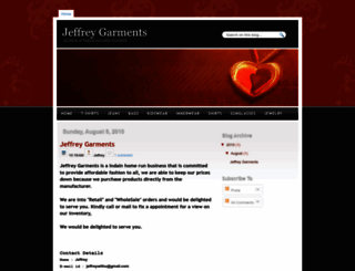jeffreygarments.blogspot.com screenshot
