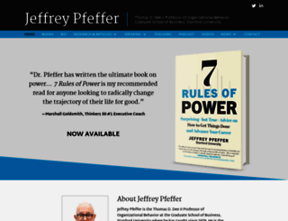 jeffreypfeffer.com screenshot
