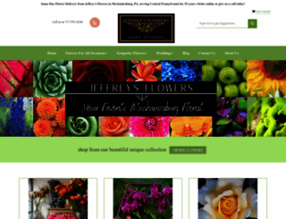 jeffreysflowers.org screenshot