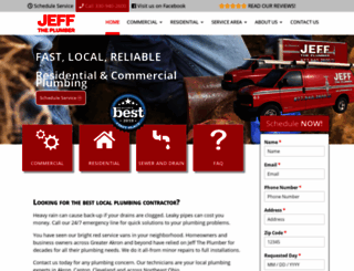 jefftheplumber.com screenshot