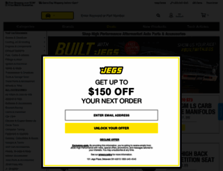 jegs.com screenshot