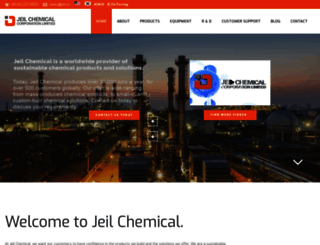 jeilchemical.com screenshot