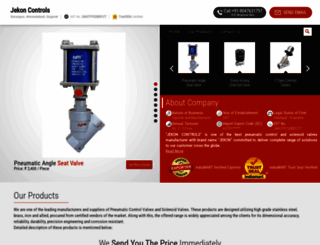 jekoncontrols.com screenshot