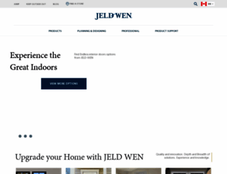 jeld-wen.ca screenshot