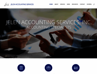 jelenaccountingservices.com screenshot