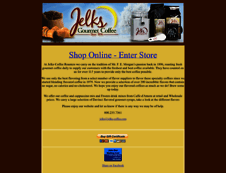 jelks-coffee.com screenshot