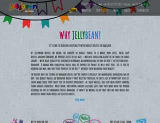 jellybeanhostels.com screenshot