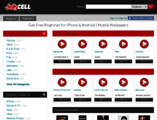 jellycell.com screenshot