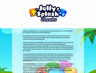 jellysplashcheatsuk.blogspot.com screenshot