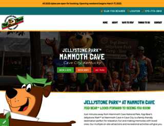 jellystonemammothcave.com screenshot