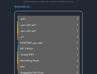 jemmusic.in screenshot