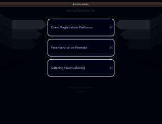jen-partyservice.de screenshot