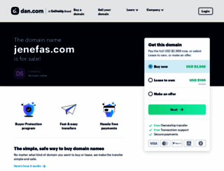 jenefas.com screenshot