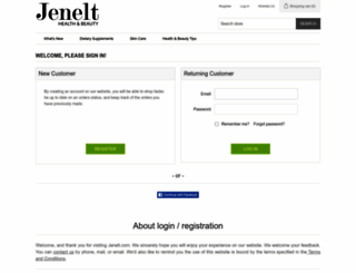 jenelt.com screenshot