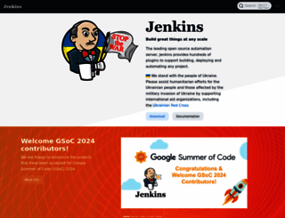 jenkins-ci.org screenshot