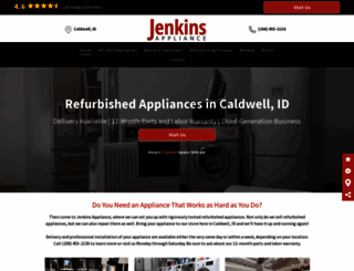 jenkinsappliances.com screenshot