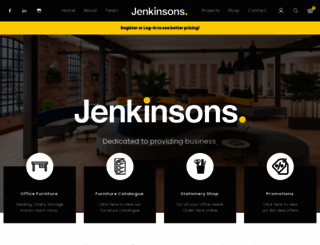 jenkinsons.co.uk screenshot