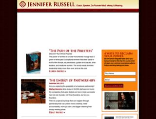jennifersrussell.com screenshot