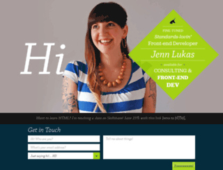 jennlukas.com screenshot