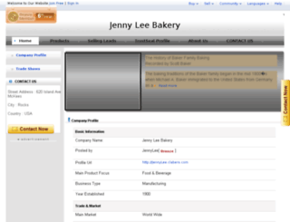 jennylee.clabers.com screenshot