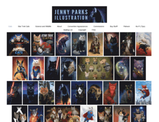 jennyparks.com screenshot