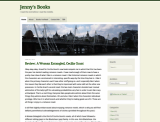 jennysbooks.wordpress.com screenshot