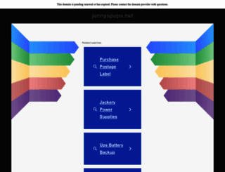 jennyspups.net screenshot