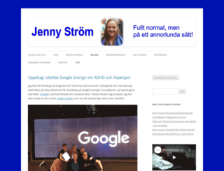 jennystrom.com screenshot