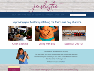 jenolistic.com screenshot