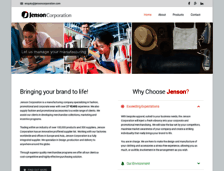 jensoncorporation.com screenshot