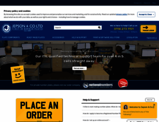 jepsonandco.com screenshot