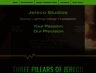 jerecostudios.com screenshot
