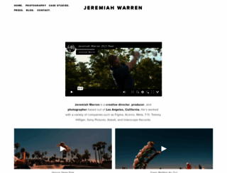 jeremiahwarren.com screenshot